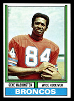 1974 Topps #63 Gene Washington Near Mint+ 