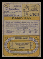 1974 Topps #443 David Ray Near Mint 