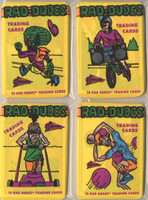1990 Pacific Rad-Dudes Lot Of 4 Different Wrappers Unopened Wax Pack  #*sku36254