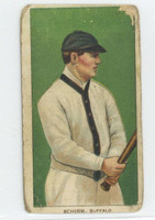 1909-11 T206 #422 George Schirm Batting Poor Piedmont 350 