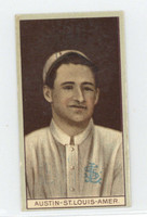 1912 T207 Brown Background Jimmy Austin Recruit St. Louis Browns