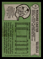 1978 Topps #21 Richard Caster Near Mint  ID: 415508