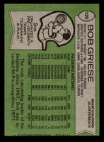 1978 Topps #120 Bob Griese Near Mint+ 