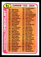 1978 Topps #257 Checklist 133-264 Near Mint+ 