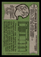 1978 Topps #306 Clarence Duren Near Mint+  ID: 415793