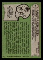 1978 Topps #307 Randy Rasmussen Near Mint+ 