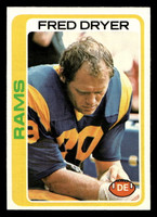 1978 Topps #366 Fred Dryer Near Mint 