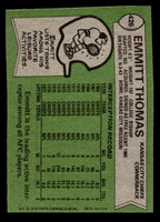 1978 Topps #426 Emmitt Thomas Near Mint+ 