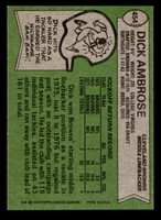 1978 Topps #454 Dick Ambrose Near Mint+  ID: 415940