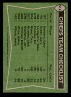 1978 Topps #512 Ed Podolak/Walter White/Gary Barbaro/Wilbur Young TL Near Mint 