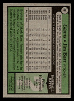 1979 Topps #461 Jim Barr DP Near Mint+ 