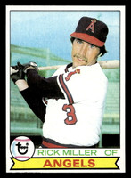 1979 Topps #654 Rick Miller Ex-Mint 