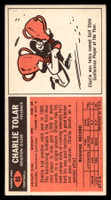 1965 Topps #86 Charley Tolar Excellent SP 