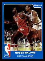 1983 Star All-Star Game #7 Moses Malone Near Mint+ /5000 