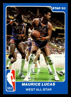 1983 Star All-Star Game #19 Maurice Lucas Near Mint+ /5000 