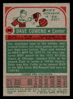 1973-74 Topps #40 Dave Cowens VG-EX 