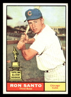 1961 Topps #35 Ron Santo Excellent+ RC Rookie  ID: 417375