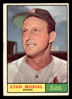 1961 Topps #290 Stan Musial VG-EX  ID: 417380