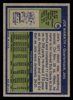 1972 Topps #100 Joe Namath VG-EX  ID: 417617