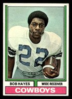 1974 Topps #28 Bob Hayes Very Good Creased 