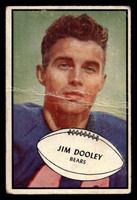 1953 Bowman #80 Jim Dooley Poor 