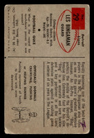 1954 Bowman #29 Les Bingaman Good RC Rookie  ID: 417750