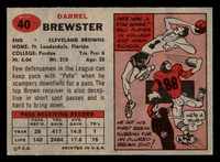 1957 Topps #40 Pete Brewster Excellent+  ID: 417822