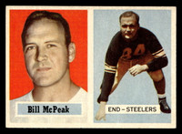 1957 Topps #51 Bill McPeak Excellent+  ID: 417827