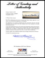 Mickey Mantle Cooperstown Collection Bat PSA DNA Signed Yankees PSA 9 MINT Auto