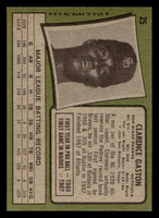 1971 Topps #25 Cito Gaston Ex-Mint  ID: 417920