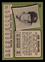 1971 Topps #288 Joe Moeller Ex-Mint  ID: 418182