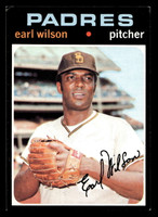 1971 Topps #301 Earl Wilson Ex-Mint  ID: 418195