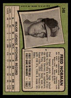 1971 Topps #348 Fred Norman Near Mint  ID: 418242