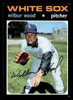 1971 Topps #436 Wilbur Wood Excellent+  ID: 418330