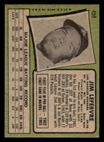 1971 Topps #459 Jim Lefebvre Ex-Mint  ID: 418353