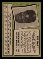 1971 Topps #461 Jim Hart Ex-Mint  ID: 418355