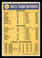 1970 Topps #1 World Champions Mets VG-EX  ID: 418694