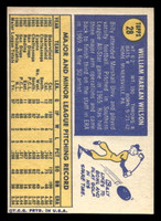 1970 Topps #28 Bill Wilson Ex-Mint  ID: 418774