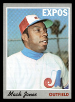 1970 Topps #38 Mack Jones Excellent 