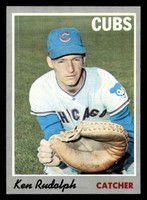 1970 Topps #46 Ken Rudolph Ex-Mint RC Rookie  ID: 418827