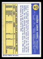 1970 Topps #86 Lum Harris Manager Ex-Mint 