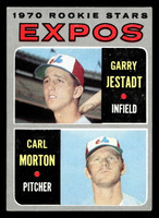 1970 Topps #109 Garry Jestadt/Carl Morton Very Good RC Rookie 