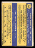 1970 Topps #109 Garry Jestadt/Carl Morton Very Good RC Rookie 