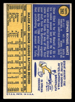 1970 Topps #282 Steve Huntz Very Good  ID: 419587