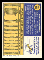 1970 Topps #339 Johnny Edwards Ex-Mint  ID: 419755