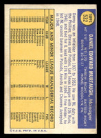 1970 Topps #532 Danny Murtaugh Manager Ex-Mint  ID: 420357