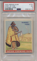 1933 R73 Goudey Indian Gum #131/48 Pawhee  Tribe PSA 5 EX  #*sku36278