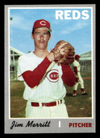 1970 Topps #616 Jim Merritt Ex-Mint  ID: 420600