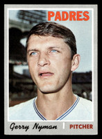 1970 Topps #644 Gerry Nyman Excellent+ High #  ID: 420677