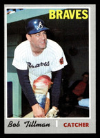 1970 Topps #668 Bob Tillman Near Mint High # 
